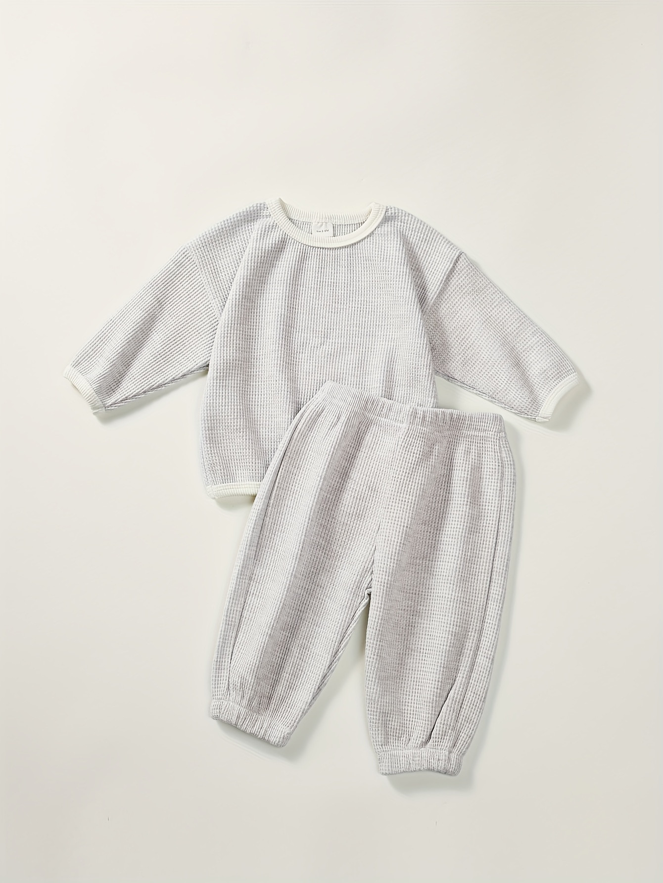 Baby Boys Girls Simple Casual Outfit Kids Long sleeved Top - Temu | Temu Affiliate Program