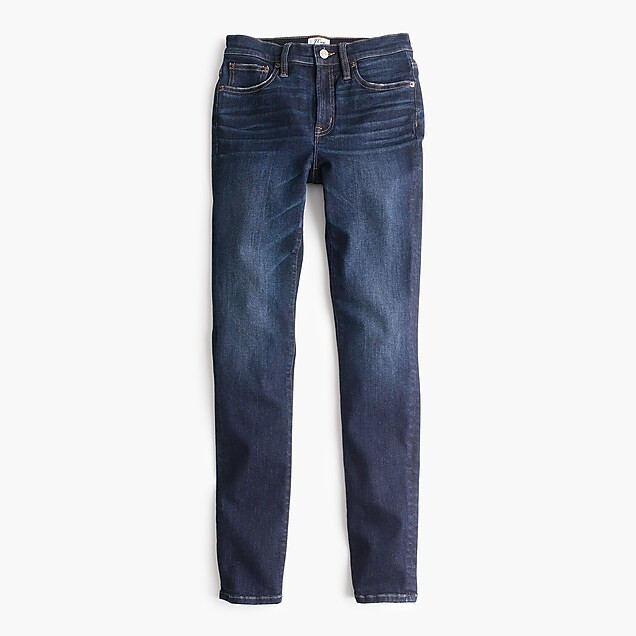 9" high-rise toothpick jean in Solano wash | J. Crew US