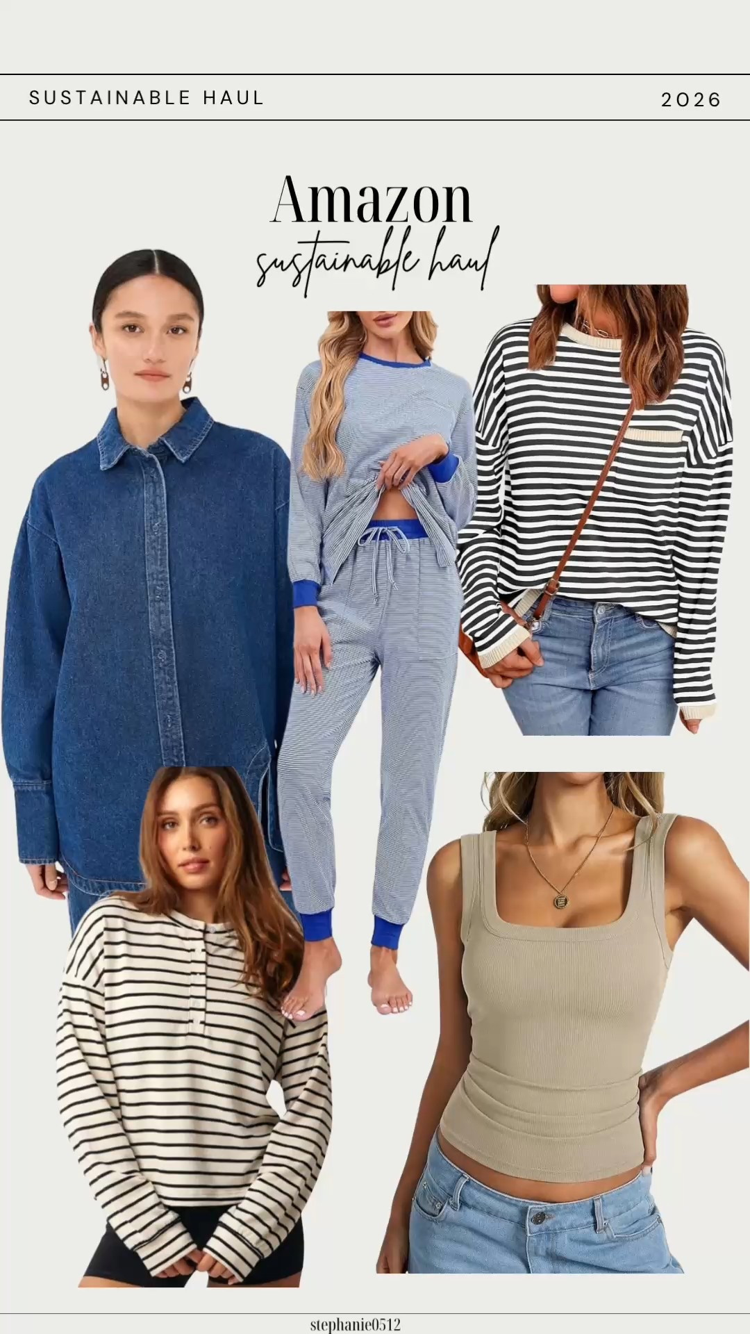 Sustainable Amazon fashion haul 

#LTKootd