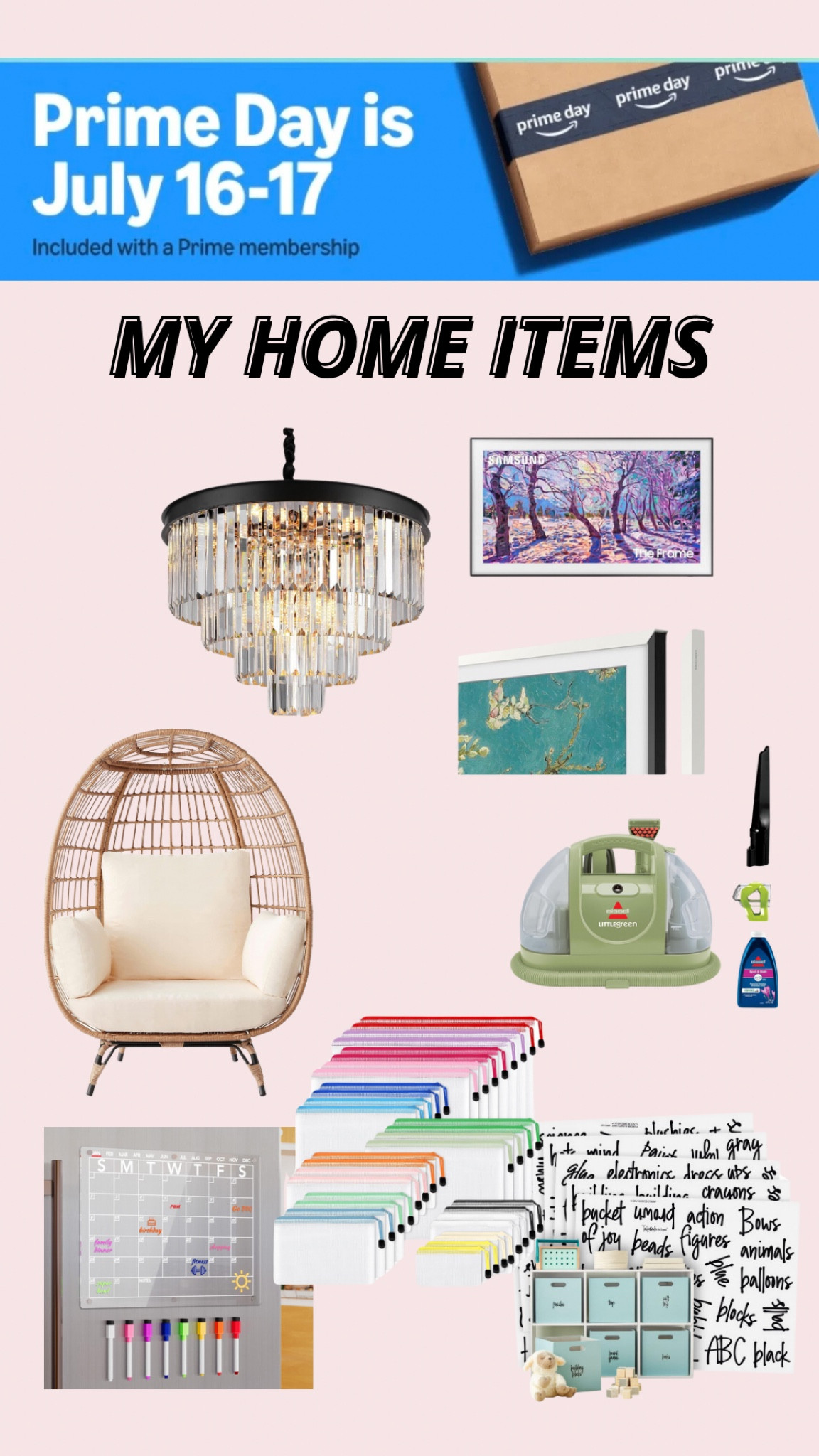 My favorite home items from Amazon Prime Day that I actually own! 

amazon must haves, amazon finds, amazon sale, prime day deals, amazon prime day, amazon home, home organization, kids organization, outdoor seating, bissell cleaner, samsung frame tv, chandelier, acrylic calendar, home decor, amazon home finds, home must haves 

#LTKHome #LTKFamily #LTKSaleAlert