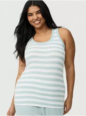 Cotton Modal Rib Scoop Tank | Torrid (US & Canada)