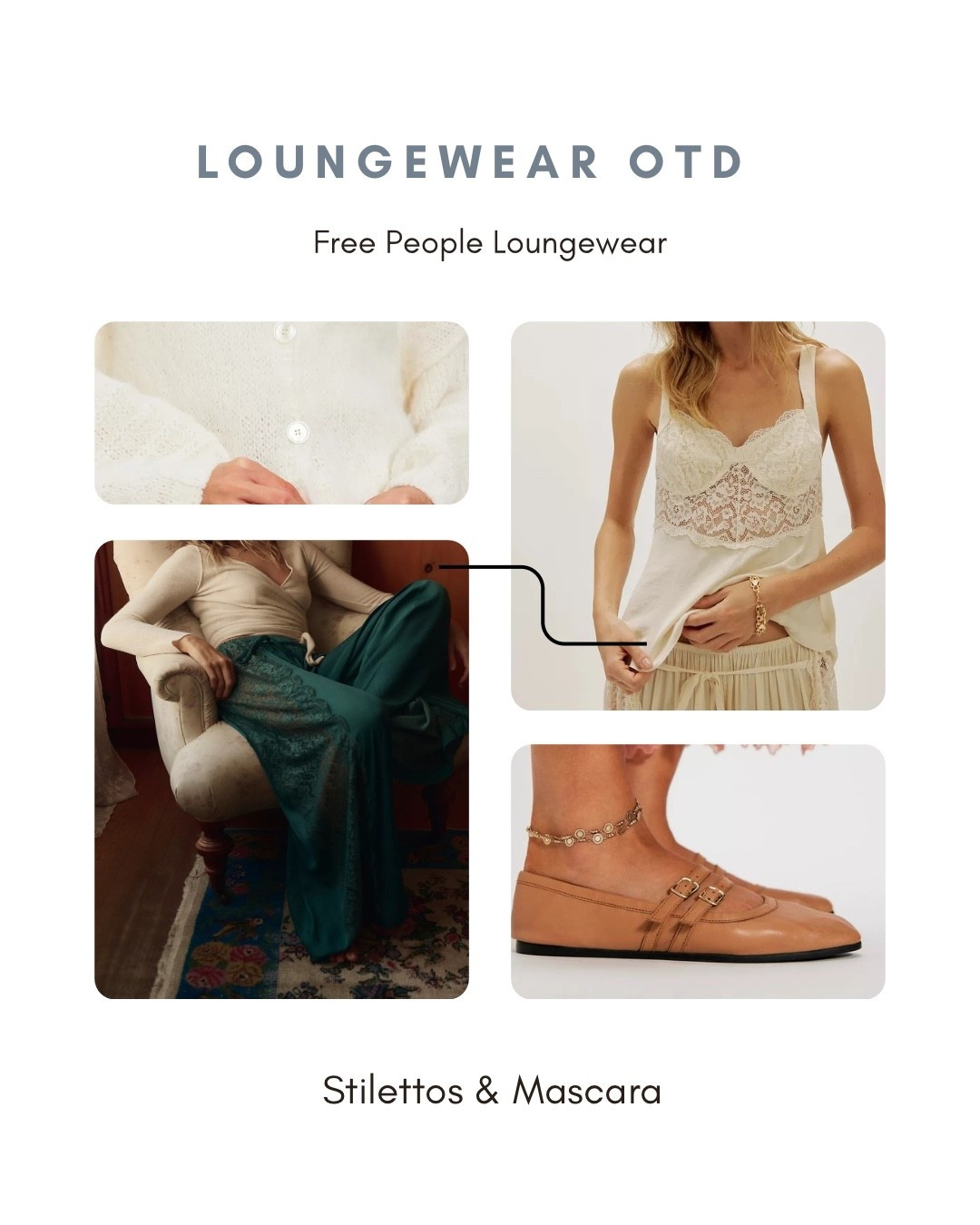 Soft, feminine, and effortlessly elevated—this loungewear moment is what happens when comfort meets style.

Think lace details, flowy fabrics, and cozy silhouettes that feel like pajamas but look like a full outfit.

Perfect for slow mornings, coffee runs, or living your effortlessly polished era.

#LTKootd #LTKgrwm #LTKOver40