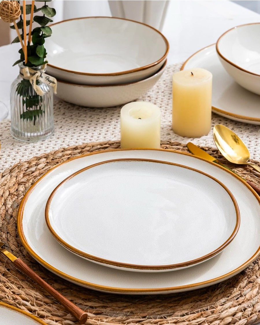 Elegant Dinning plates set

#LTKHoliday #LTKSeasonal #LTKOver40