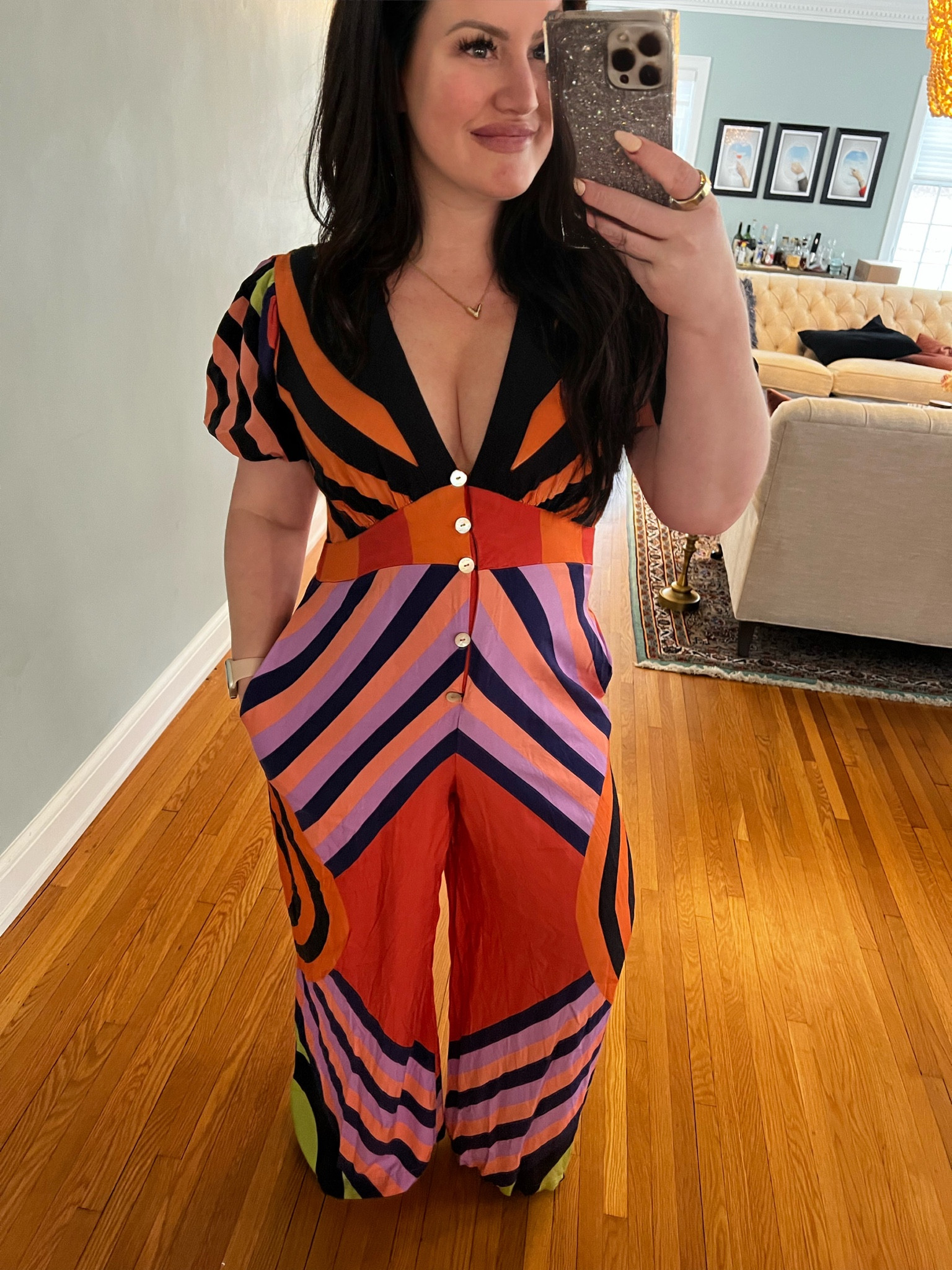 Jumpsuit 

#LTKstyletip #LTKSeasonal #LTKcurves