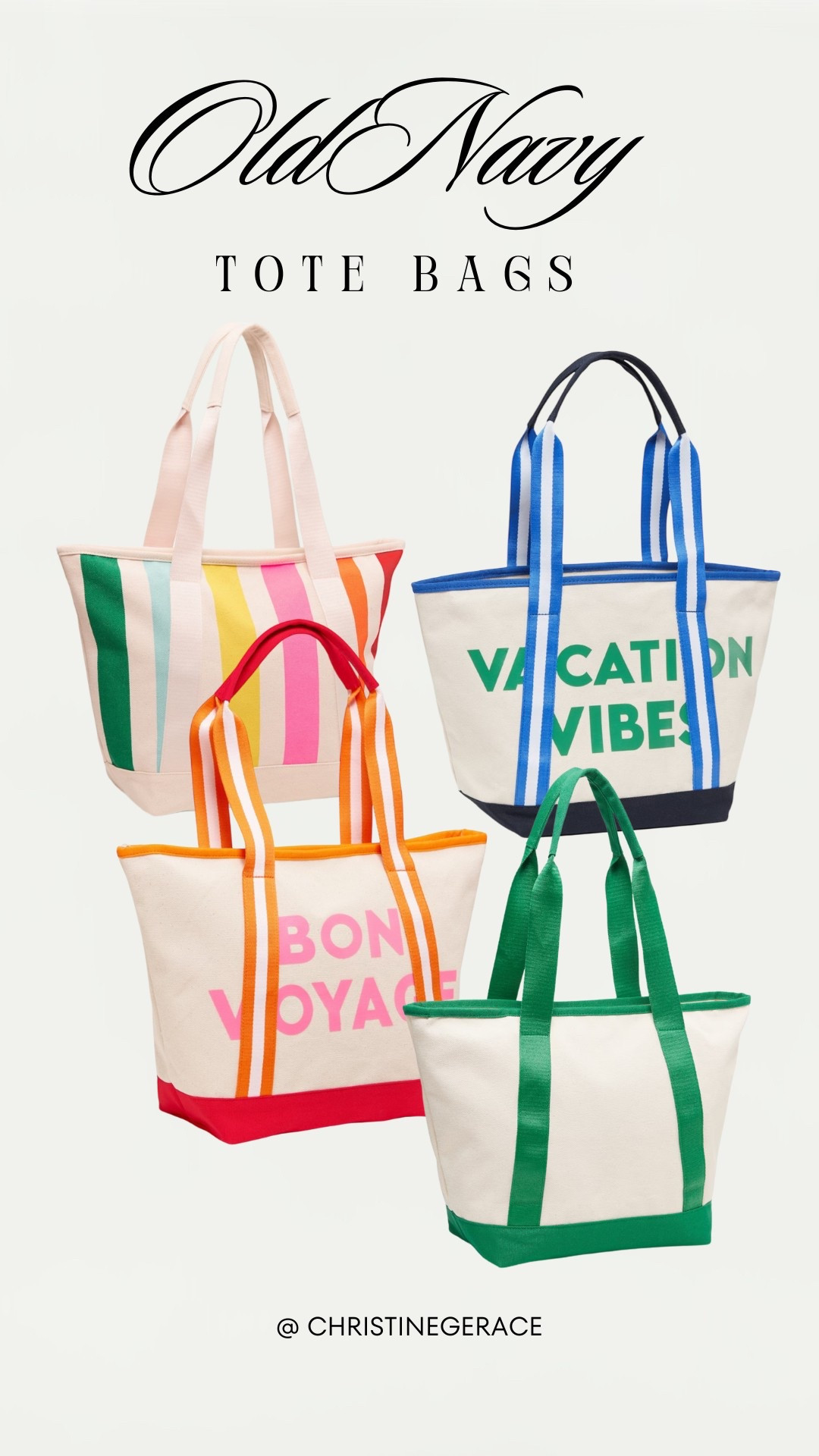 Old navy tote bags for spring break, Easter, Summer, Vavation 

#totebag #beachbag

#LTKFindsUnder50 #LTKItBag #LTKSeasonal