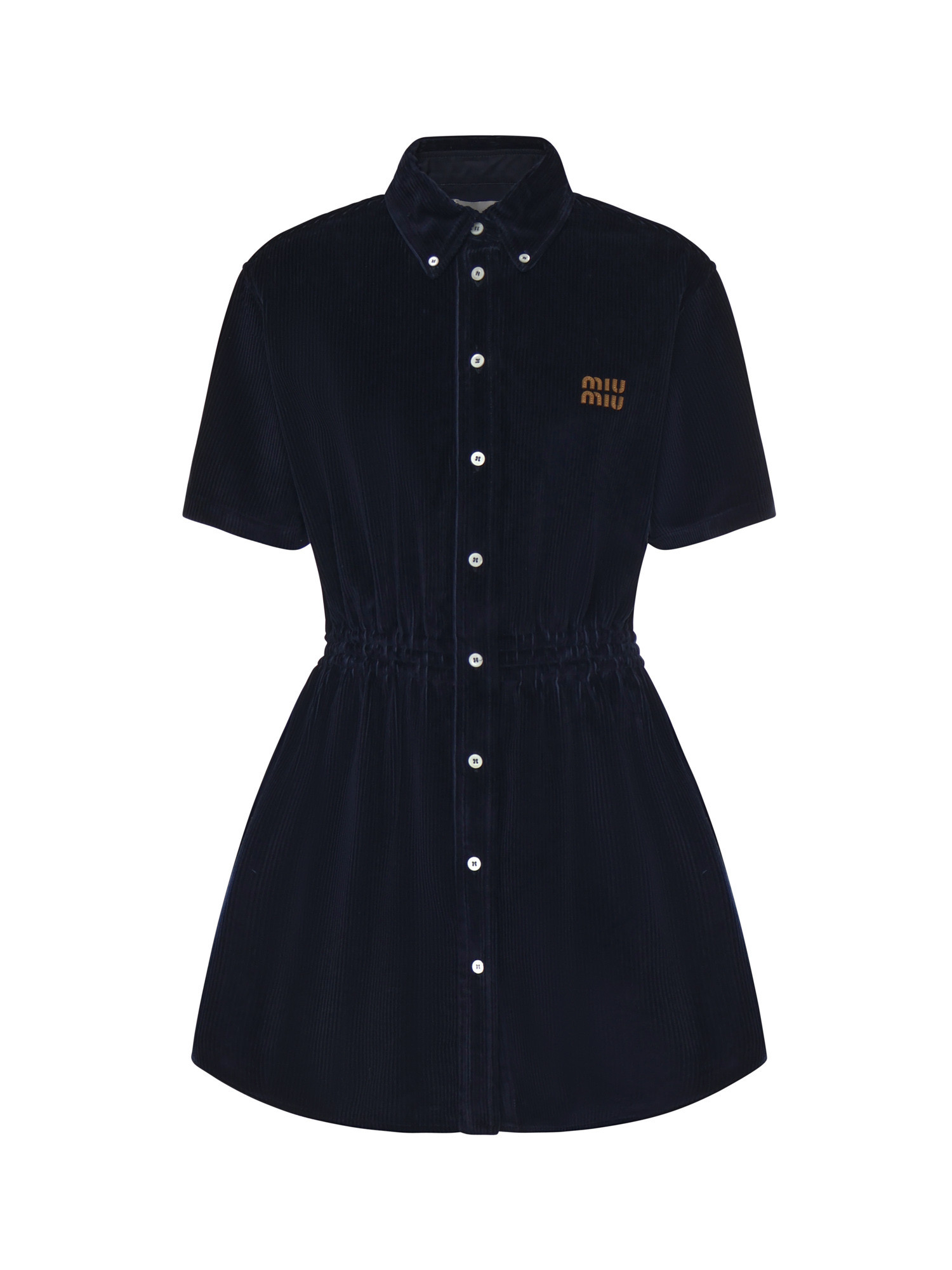Miu Miu Miu Dresses Blue Cotton - Women | Italist.com US