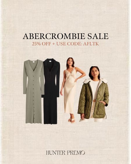 Abercrombie, sale, holiday dress, holiday party, coat, gifts for her, gift guide 

#LTKHoliday #LTKGiftGuide #LTKxAF
