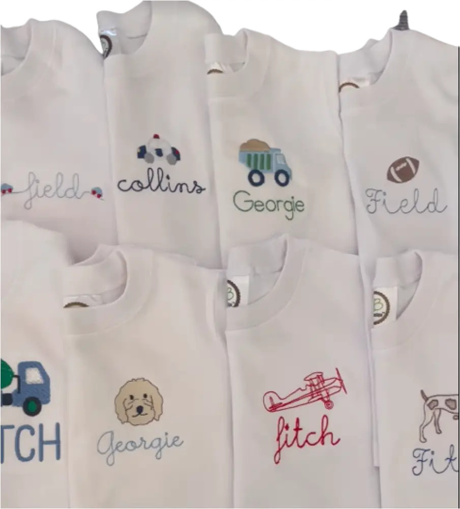 Boy White T Shirt Mini Motif Tshirt- buy more, save more | Hampton James Clothing