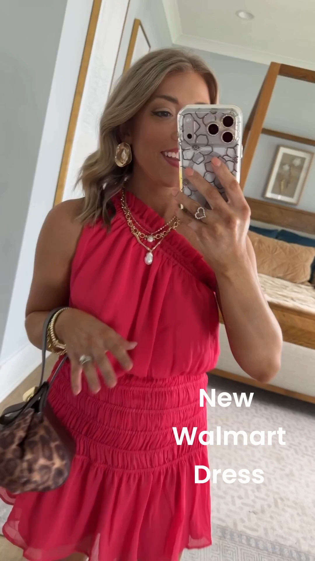 The CUTEST new Walmart dress! 💕 This bright pink one-shoulder dress is such a fun Walmart fashion find and I love the ruffle detail + flattering smocked waist. Dressed it up with black heels, gold jewelry and the cutest leopard bag for an easy look that feels so much more expensive than it is! ✨

Such a good Walmart new arrival for date night, dinner, girls’ night or any upcoming special occasion!

#walmartfashion #walmartfinds #walmartnewarrivals #walmartstyle #walmartdress #walmartdresses #affordablefashion #affordablestyle #dressinspo #datenightoutfit #womensfashion #outfitideas #fashionfinds #walmartfashionfinds

#LTKootd #LTKPetite #LTKWedding