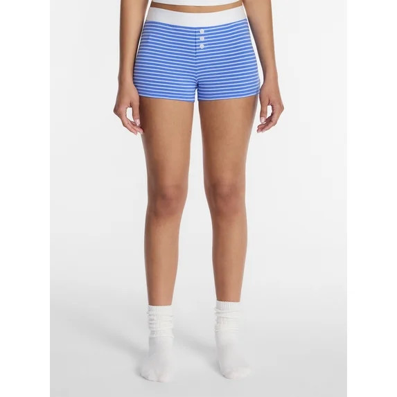 No Boundaries Women’s and Women’s Plus Cloud Core Sleepwear Boxer Short, Sizes XXS – 3X | Walmart (US)