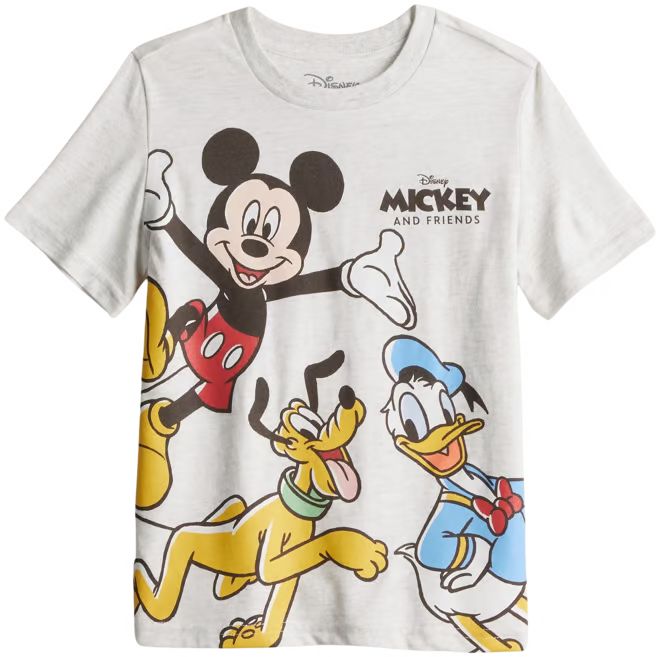 Disney's Mickey and Friends Boys 4-12 Short Sleeve Graphic Tee by Jumping Beans® | Kohl's