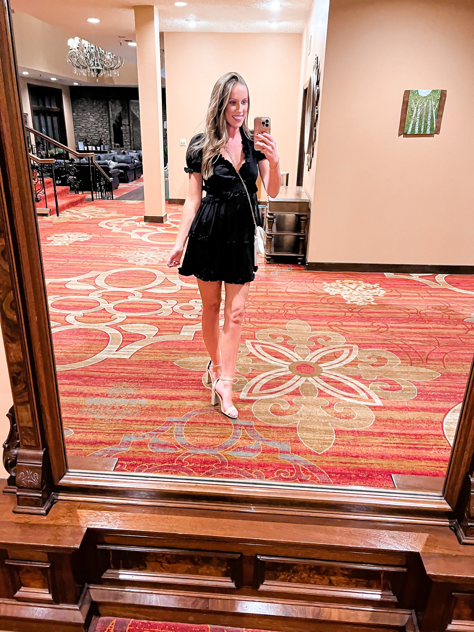 LBD🖤

An LBD is a must have piece in your wardrobe 💕 I would wear a size small in all of these dresses 

I added a cute Mrs bag for this anniversary date night ☺️🖤

Date night outfit, girls night out look, little black dress, nude heels, tan heels, dress, clutch handbag, crossbody purse, nighttime ootd 

#LTKFind #LTKstyletip #LTKitbag