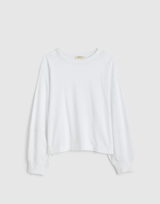 Relaxed Long-Sleeve Raglan Tee | Madewell