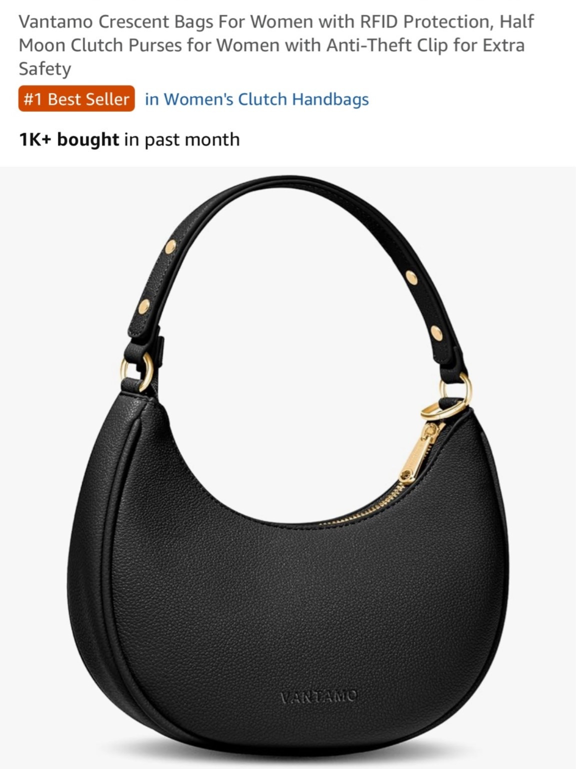 The bag that makes every outfit look instantly more elevated 🤎✨ This crescent shoulder bag is giving designer vibes without the designer price tag — plus it has RFID protection + an anti-theft clip for extra security 👏 the perfect everyday bag for errands, travel, brunch, or airport fits. #LTKStyle #AmazonFinds #CrescentBag #EverydayBag #NeutralStyle #HandbagFinds #AmazonFashion #MinimalStyle #LTKItBag #FashionFinds