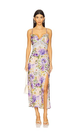 Ivanna Dress in Purple Multi Floral | Revolve Clothing (Global)