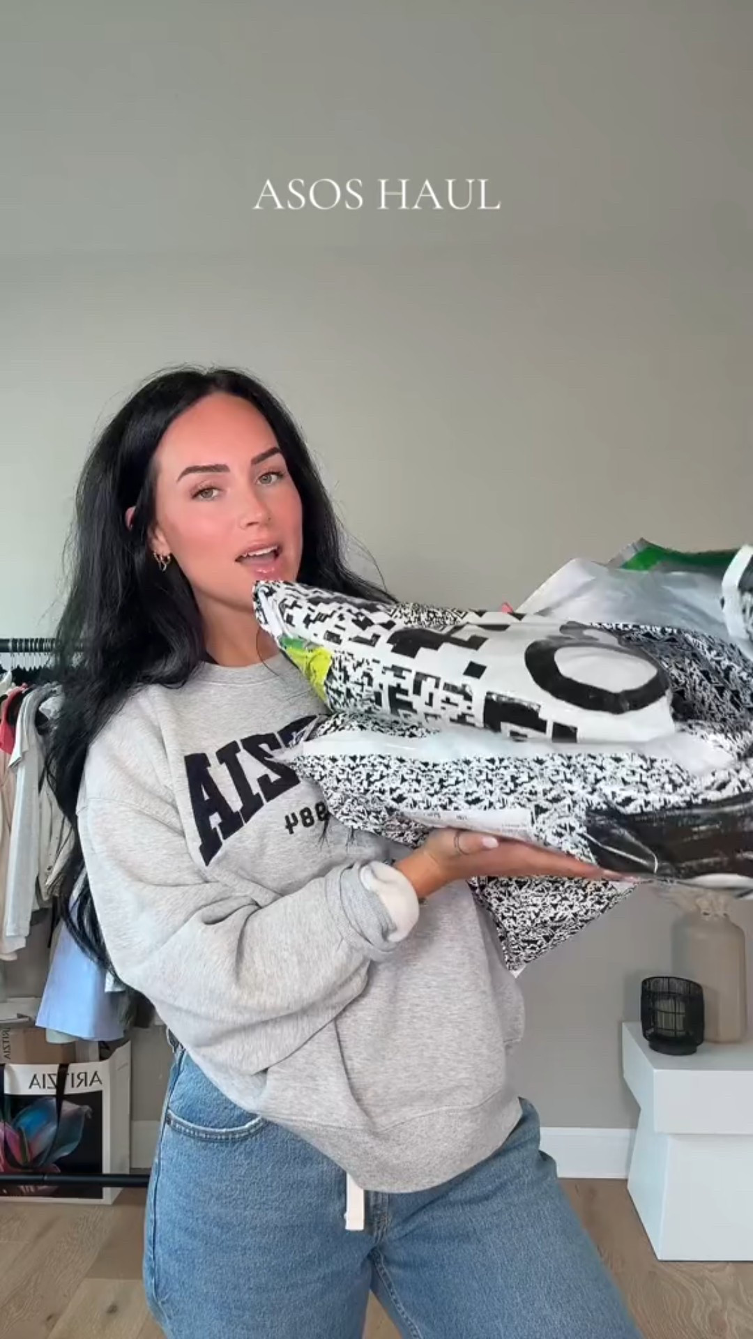 ASOS Haul ✨ I will have my outfit 🔗 on my LTK as well! 

My Sizing 5’7, 145lbs, 32dd
I’m wearing a size large crew, size 26 curve love jeans Outfit

#LTKFindsUnder100 #LTKShoeCrush #LTKStyleTip