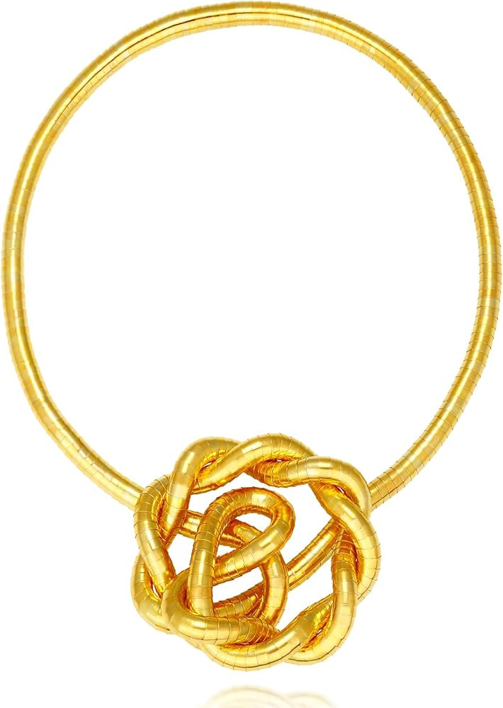 Snake Necklace for Women, Bendable Gold Silver Necklace Bracelet Statement Necklace for Women Gol... | Amazon (US)