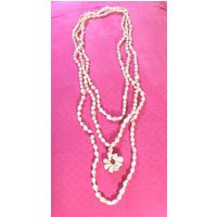 Vintage 50S Hawaiian Lei White Shell Necklace Set 31"" 63 | Etsy (US)