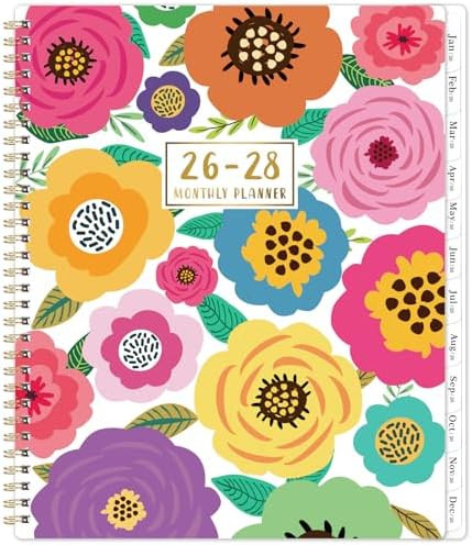 2026-2028 Monthly Planner - 3 Year Monthly Planner 2026-2028, Jan.2026 - Dec.2028, 9" x 11", 3 Ye... | Amazon (US)