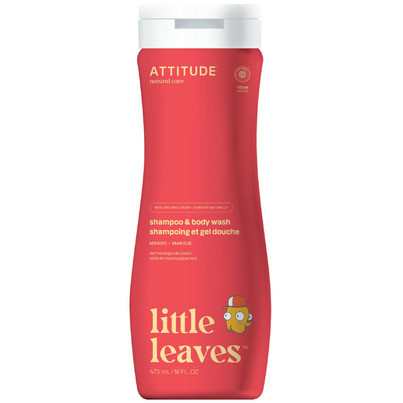 ATTITUDE Little Leaves 2-in-1 Shampoo & Body Wash Mango | Well.ca