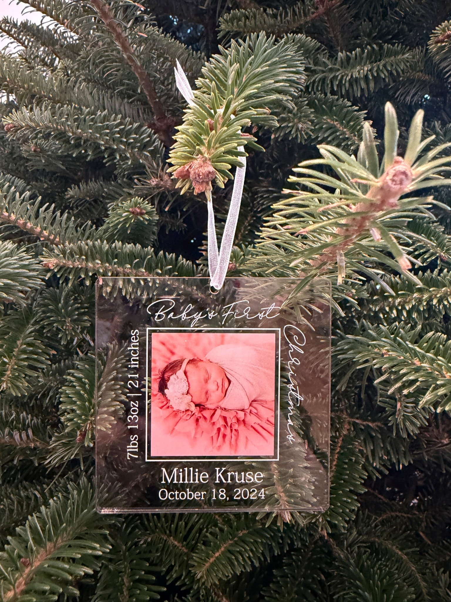 Baby’s first Christmas ornament 

Small business Saturday, shop small, personalized ornament, customized ornament, first Christmas gift for baby

#LTKCyberWeek #LTKHoliday #LTKBaby