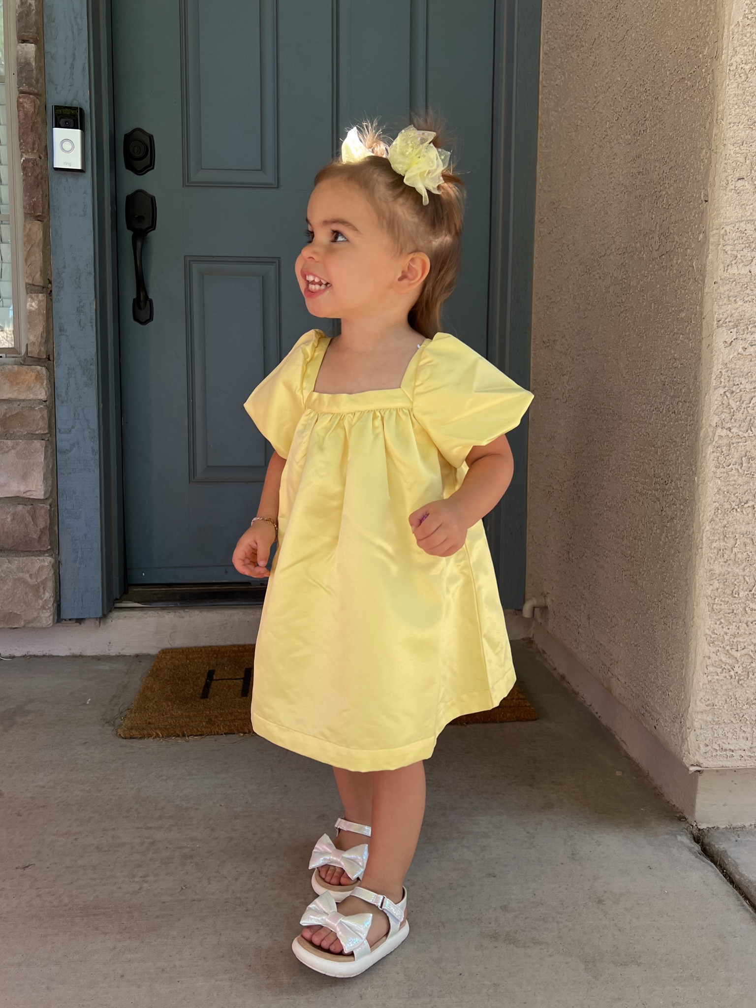 My little sunshine! The cutest little yellow church outfit and both the shoes and dress are on sale!😍💛

#LTKsalealert #LTKfamily #LTKkids