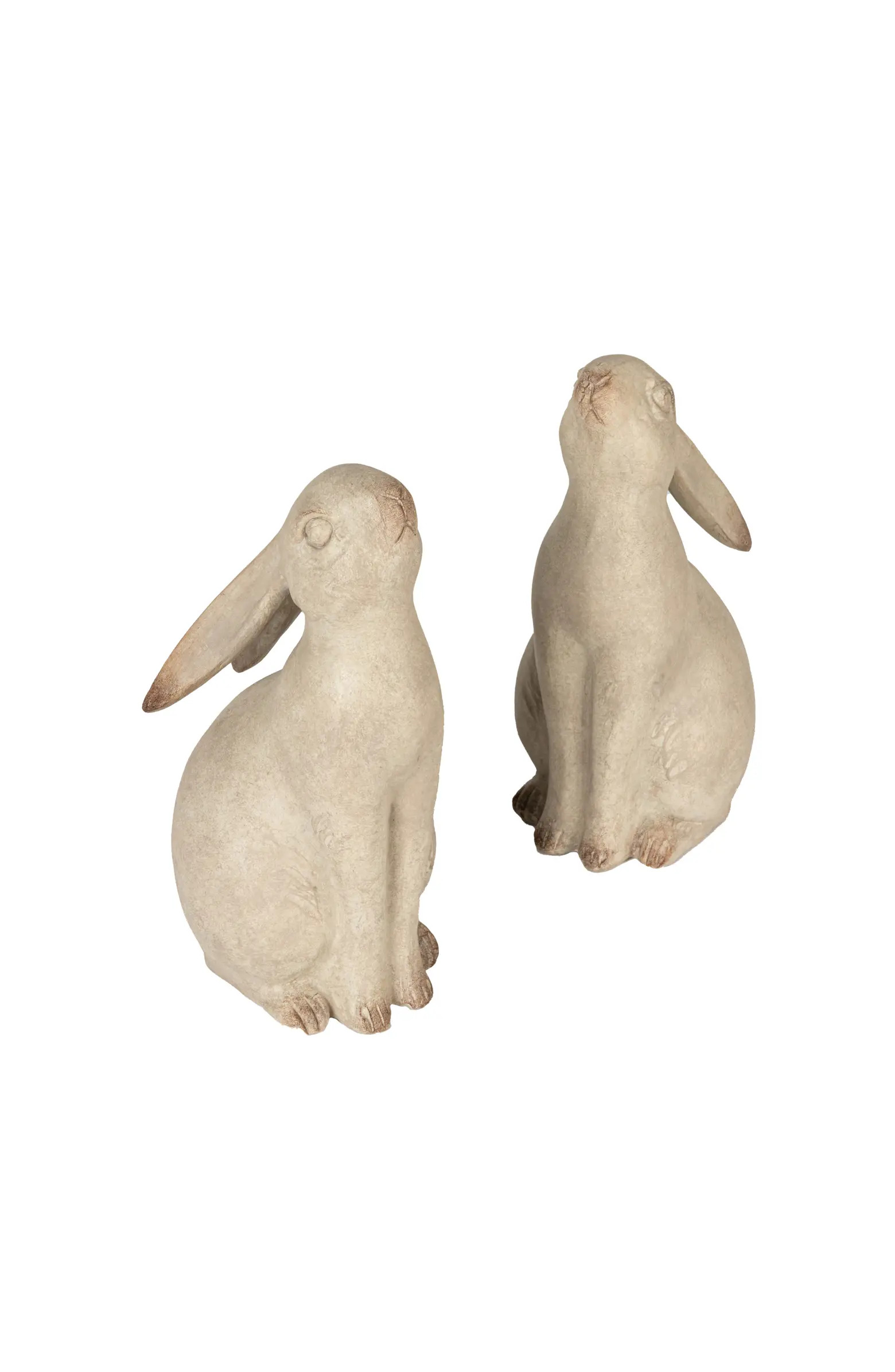 Charming Resin Rabbit Bookends, Grey | Nordstrom