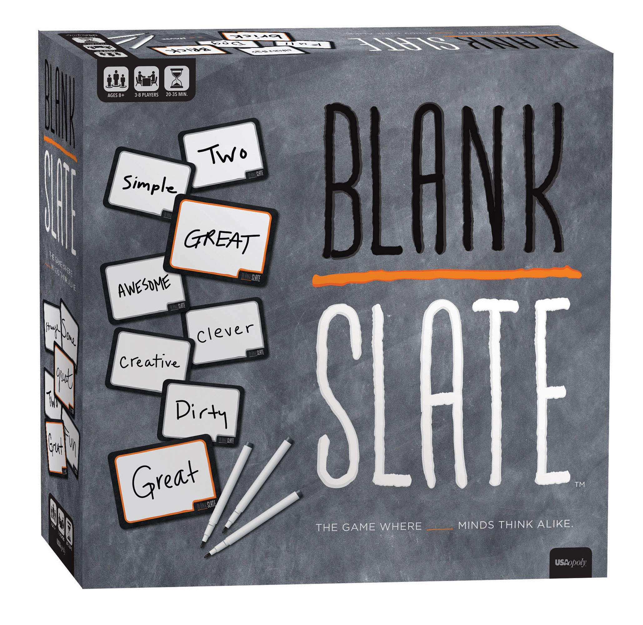 BLANK SLATE, Where Great Minds Think Alike, Fun Family-Friendly Board Game, Word Association Part... | Amazon (US)