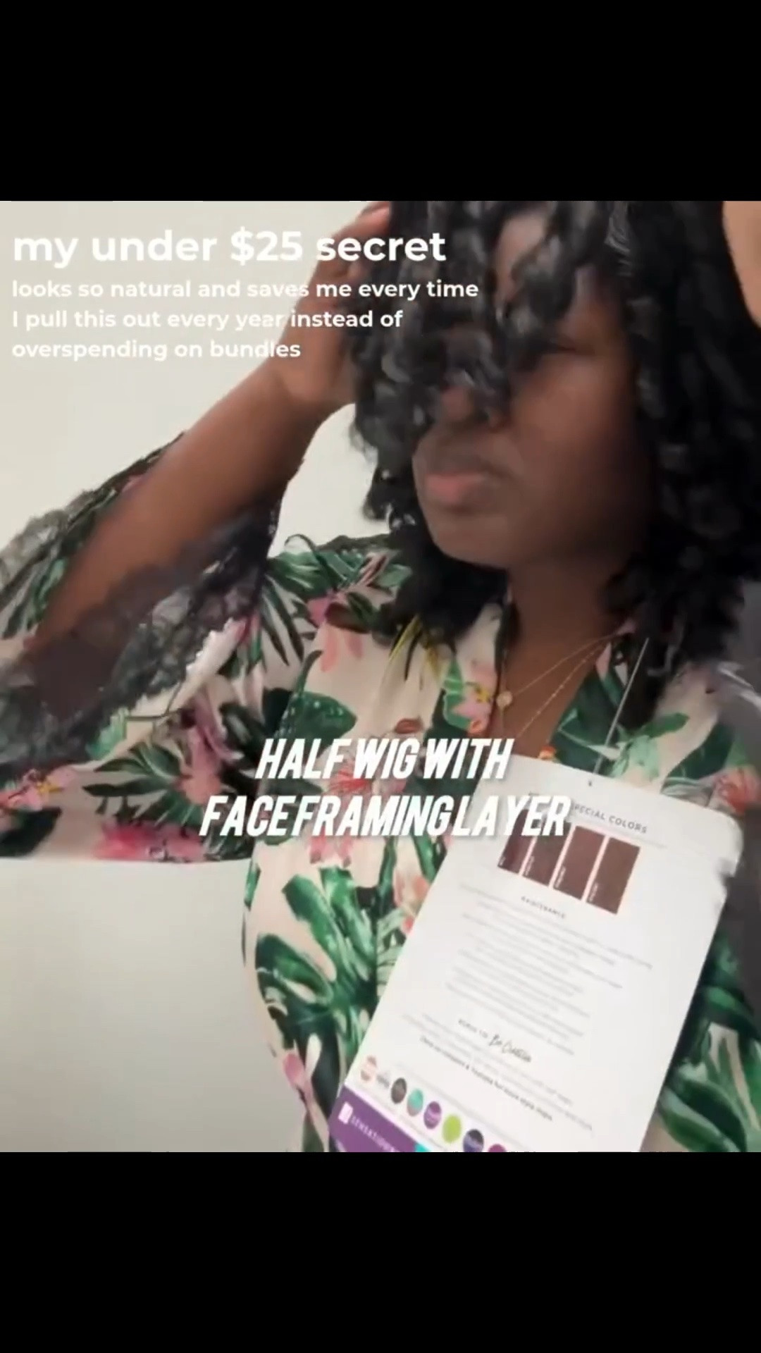 My favorite beauty finds are always the ones that make life easier. This curly half wig is an easy way to switch up my look while keeping styling time low. curly half wig, half wig with curls, natural looking wig, beginner friendly wig, face framing wig, protective hairstyle, curly hair style, affordable wig, everyday wig, easy hairstyles, natural hair wigs, wig transformation, beauty finds

#LTKSeasonal #LTKMidsize #LTKmomlife