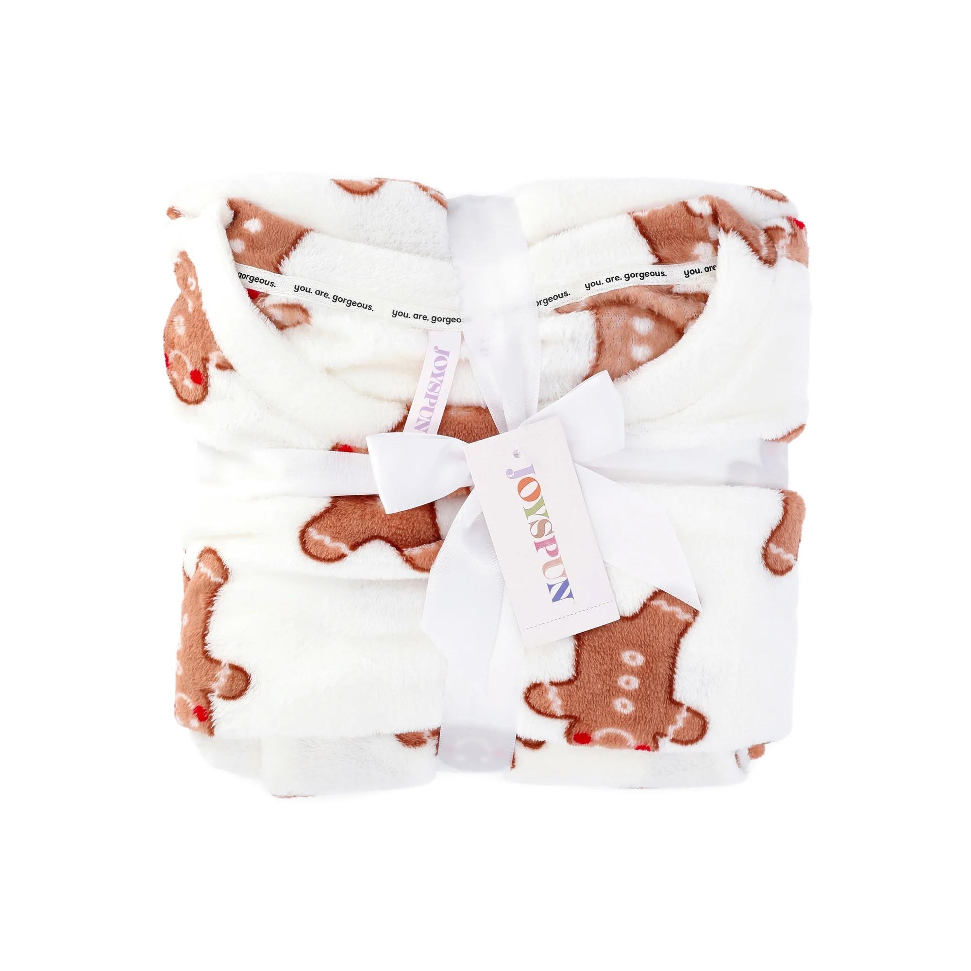 Joyspun Women's Folded Giftable Plush Long Sleeve Top and Pants Pajamas Set, 2-Piece, Sizes S-3X | Walmart (US)