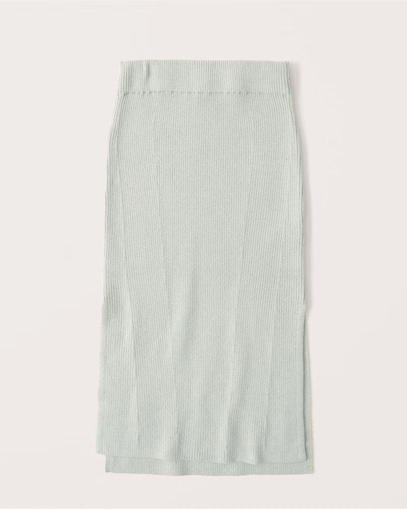 Sweater Midi Skirt | Abercrombie & Fitch (US)
