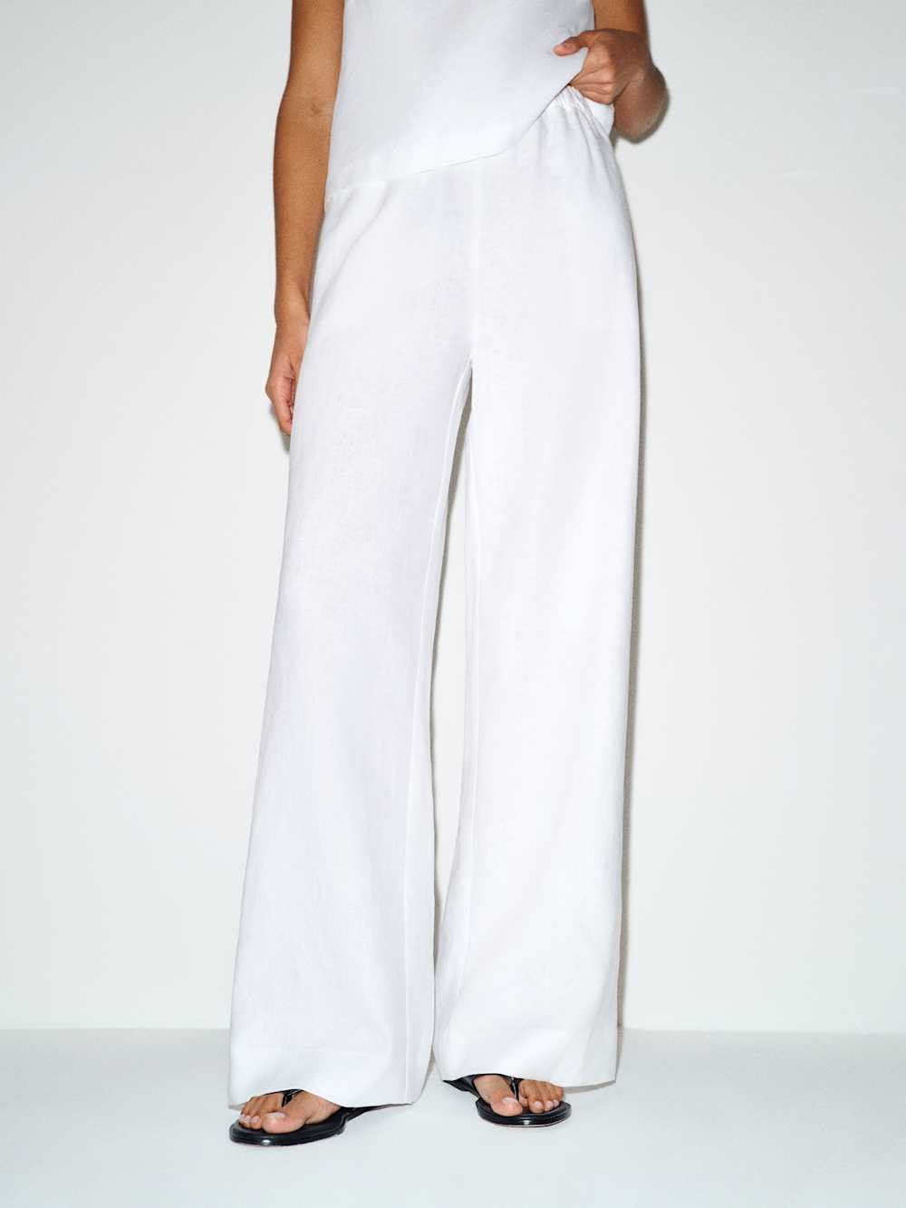 Lenora Linen Two Piece | Reformation (Global)