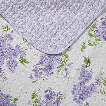 Laura Ashley Home - Keighley Collection - Quilt Set - 100% Cotton, Reversible, Lightweight Beddin... | Amazon (US)