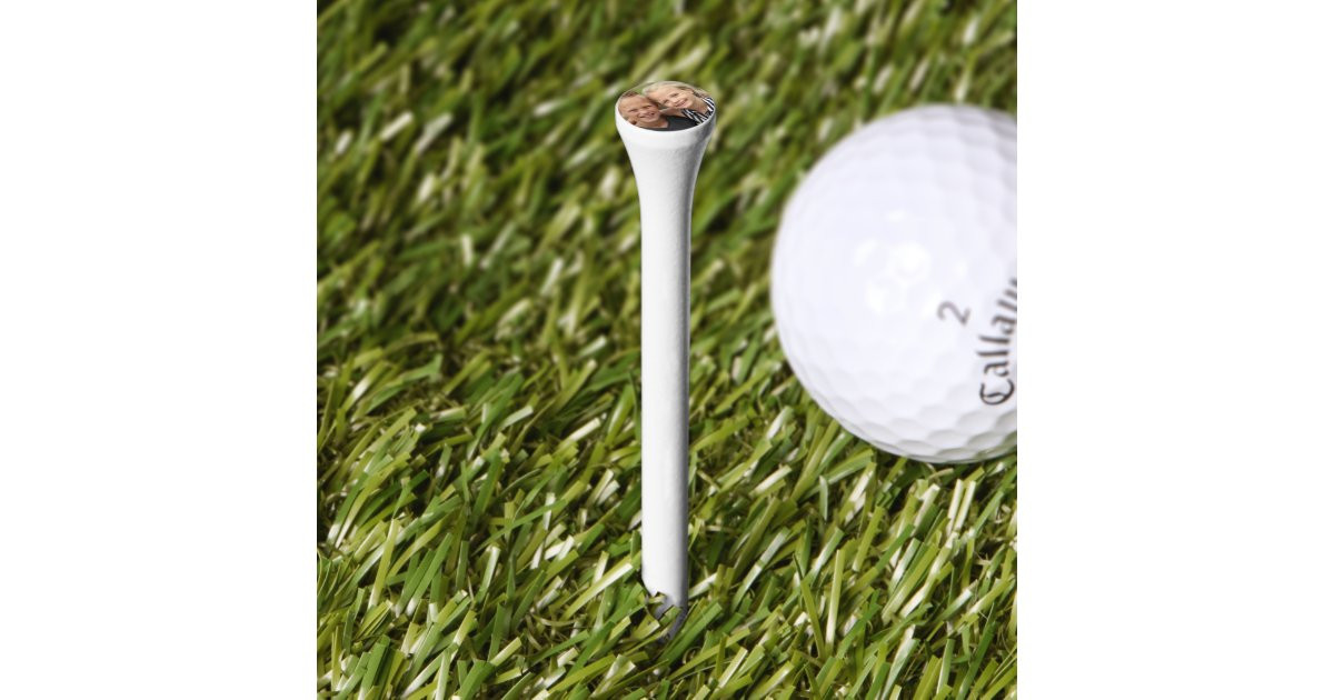 Create Your Own Photo Golf Tees | Zazzle | Zazzle