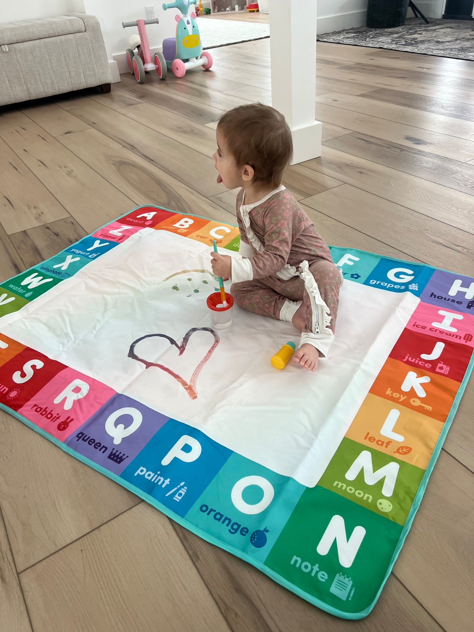 This little water painting pad is the only thing that allows me to get anything done around the house! 

#LTKBaby #LTKKids #LTKmomlife