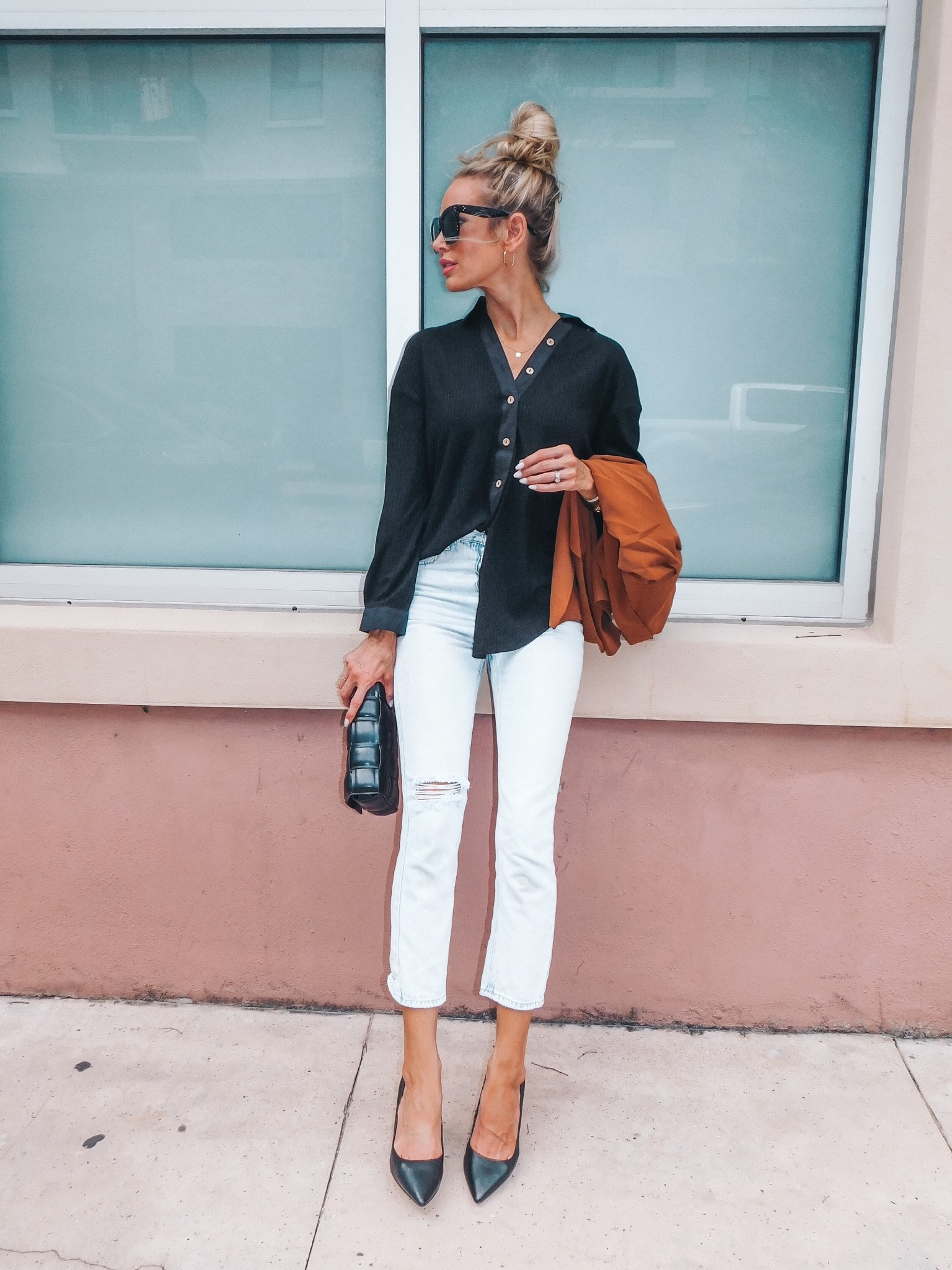 #blouse #blackblouse 

#LTKstyletip #LTKSeasonal #LTKworkwear