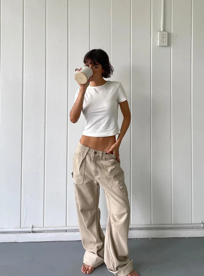 Miami Vice Pants Beige | Princess Polly US