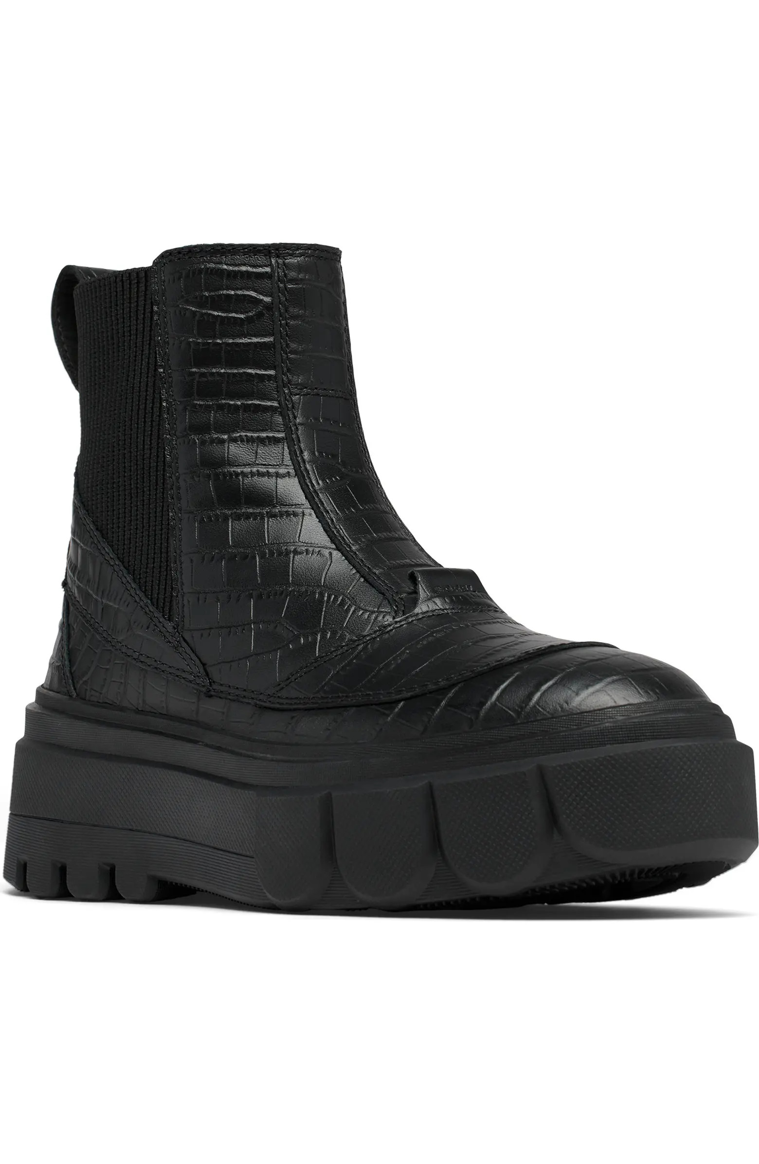 SOREL CARIBOU X Waterproof Platform Chelsea Boot (Women) | Nordstromrack | Nordstrom Rack