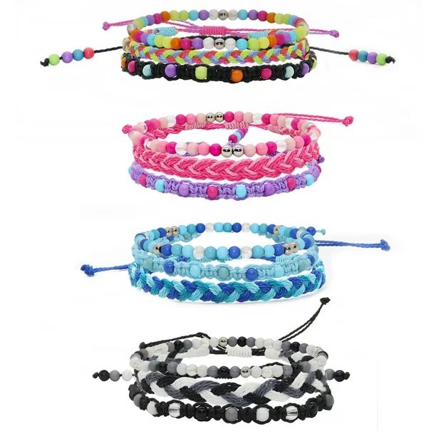 12 VSCO Bracelets for Teen Girls, Kids Friendship Bracelets for Girls, Party Favors for Pre Teen ... | Walmart (US)