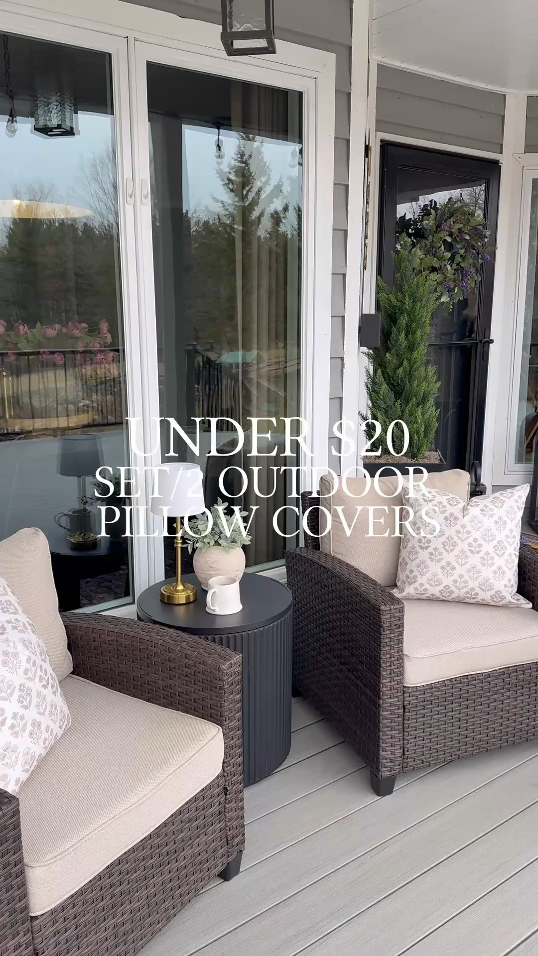 Neutral Outdoor Pillow Covers That Look High-End (Under $20)

Follow @farmtotablecreations on Instagram for more home finds and styling ideas 🤍

These Amazon’s Choice pillow covers are such an easy way to refresh your outdoor seating without spending a lot. The subtle neutral pattern adds the perfect amount of texture while still keeping everything looking clean, elevated, and pulled together.

#outdoorpillows #pillowcovers #patiofurniture #outdoorliving #amazonhome #neutraldecor



#LTKSeasonal #LTKSaleAlert #LTKHome
