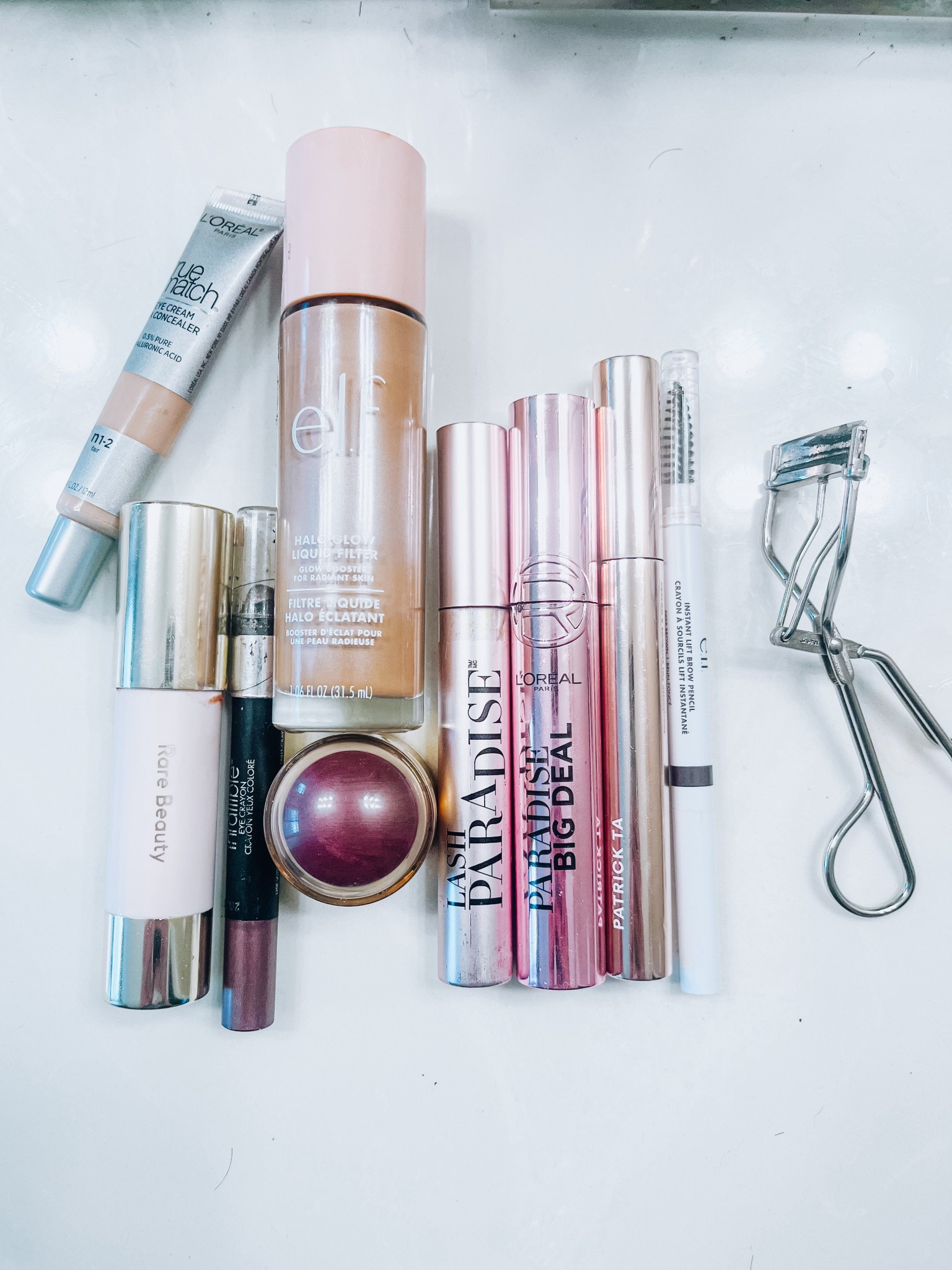 Glowy makeup routine
Elf halo glow
Rare beauty bronzer
Loreal lash paradise


#LTKmorningroutine #LTKBeauty #LTKgrwm