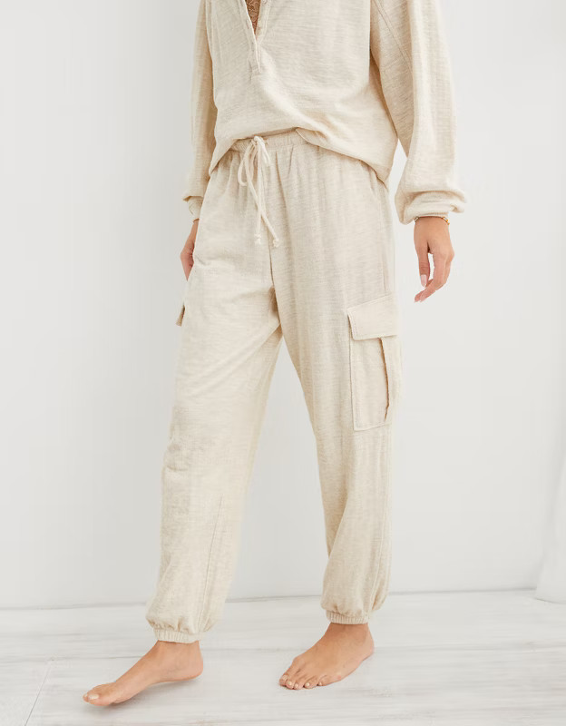 Aerie Baggy Light Weight Cargo Jogger | Aerie