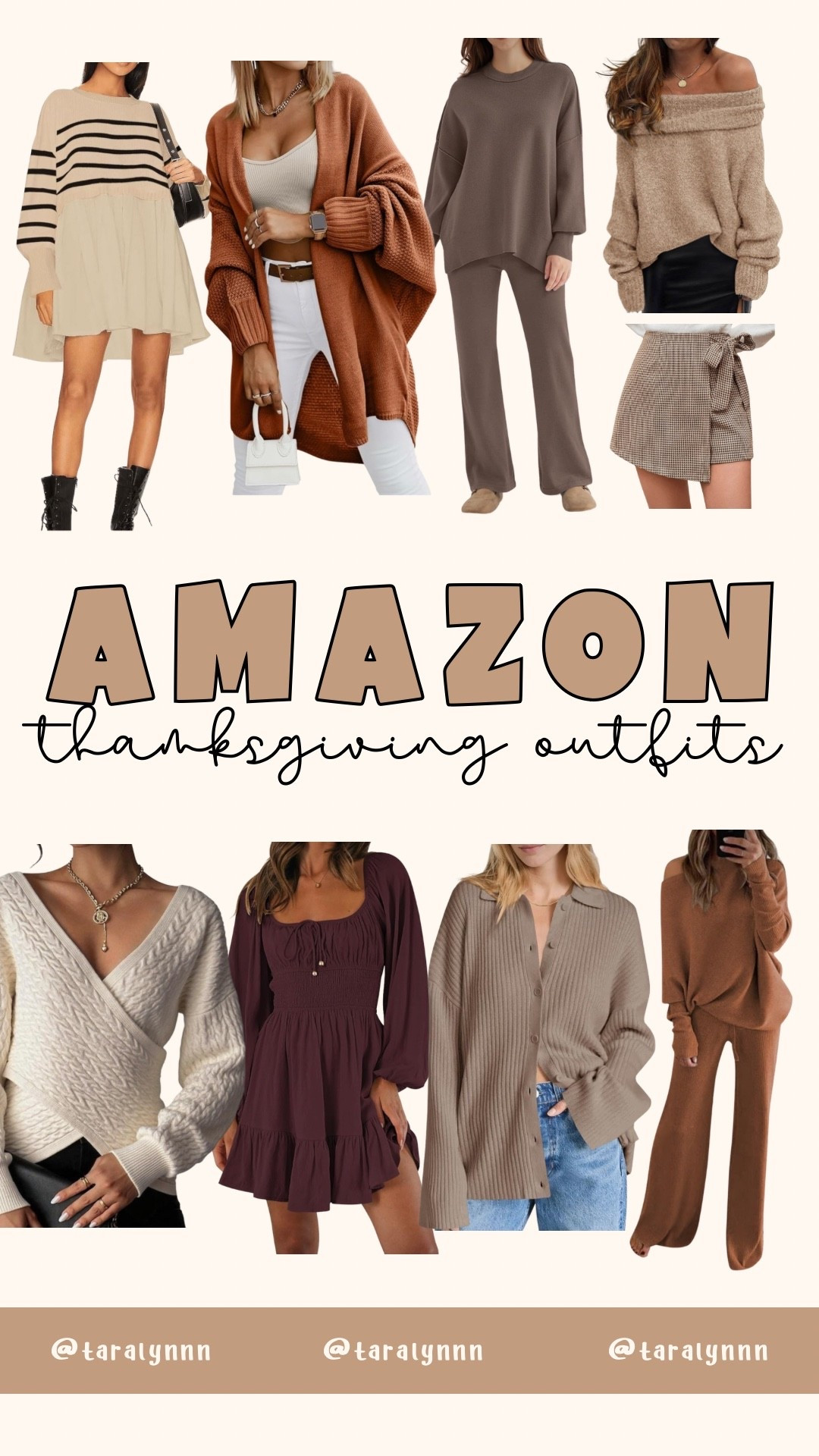 Amazon Thanksgiving Outfit Ideas 🦃

#amazon #thanksgiving #thanksgivingoutfits #fall #falloutfit #sweater #dress #skirt #holiday #holidayoutfit #amazonoutfit 

#LTKHoliday #LTKStyleTip #LTKFindsUnder50