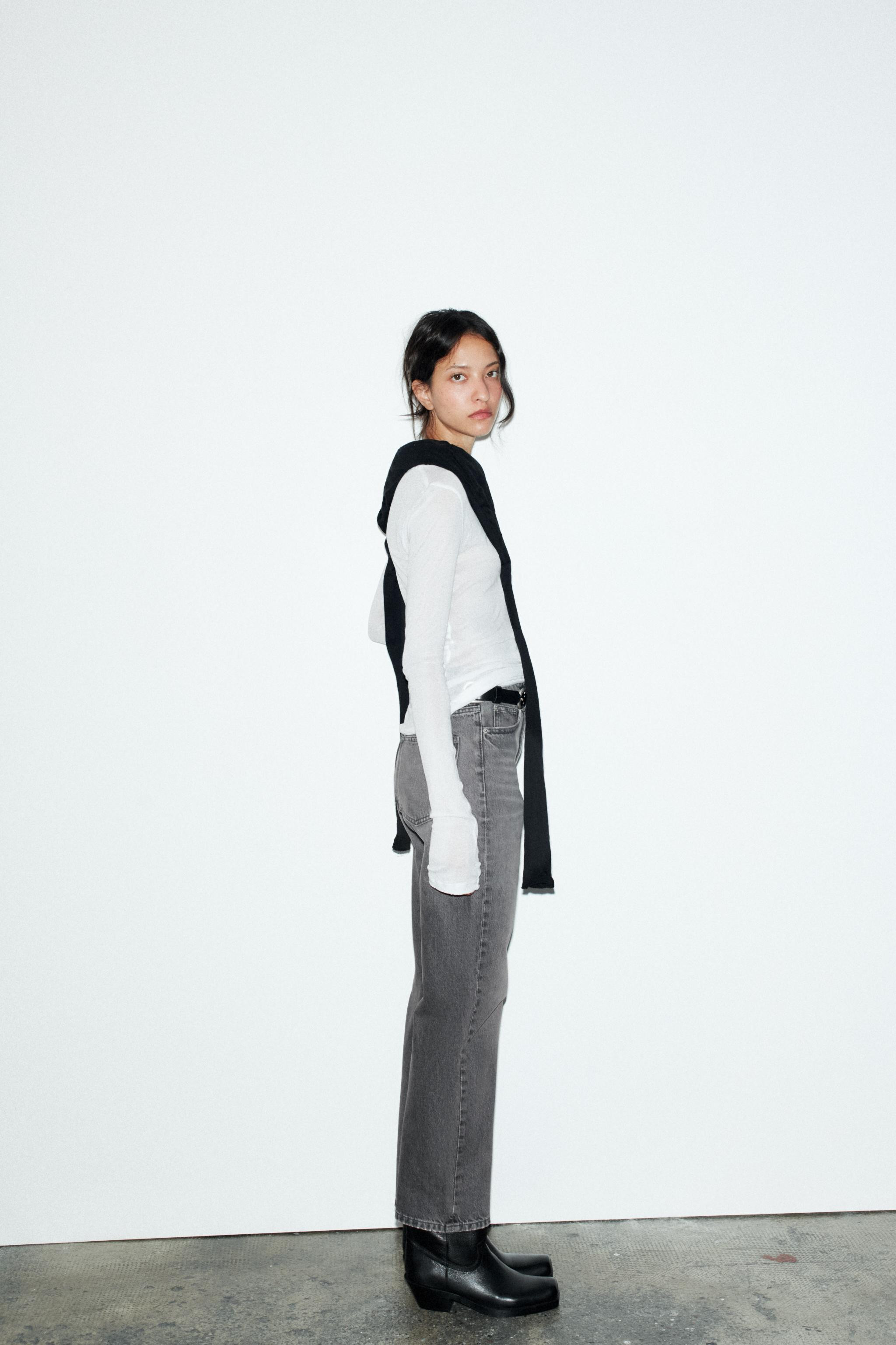 TRF MOM FIT HIGH WAIST JEANS | Zara US