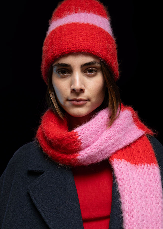 Striped Alpaca-Blend Beanie | & Other Stories US