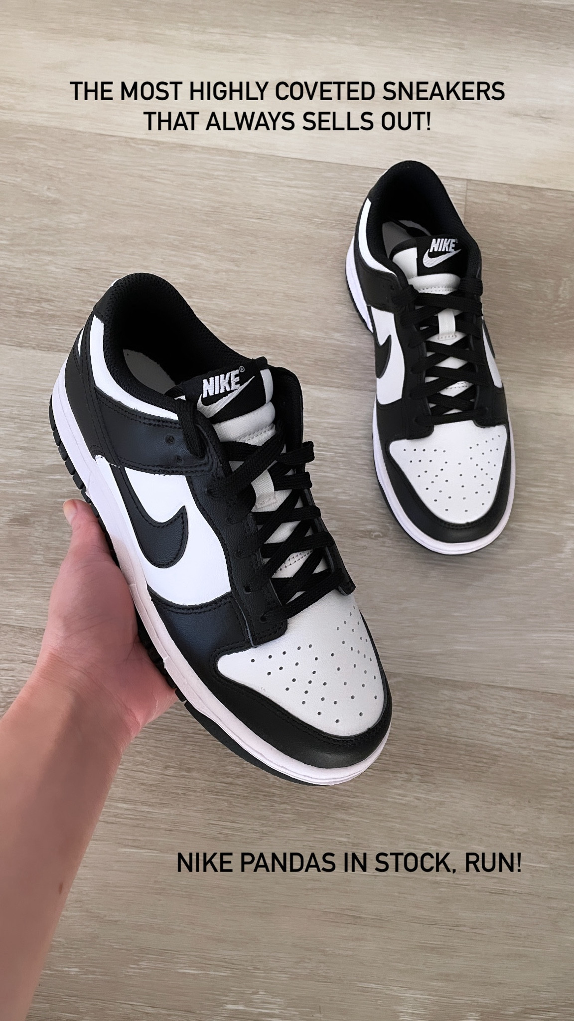 Nike Pandas in stock at Nordstrom, run! TTS. 

Nike Panda sneakers, Nike Dunk Low sneakers, black and white sneakers, Nike sneakers, The Stylizt 



#LTKFindsUnder100 #LTKStyleTip #LTKShoeCrush