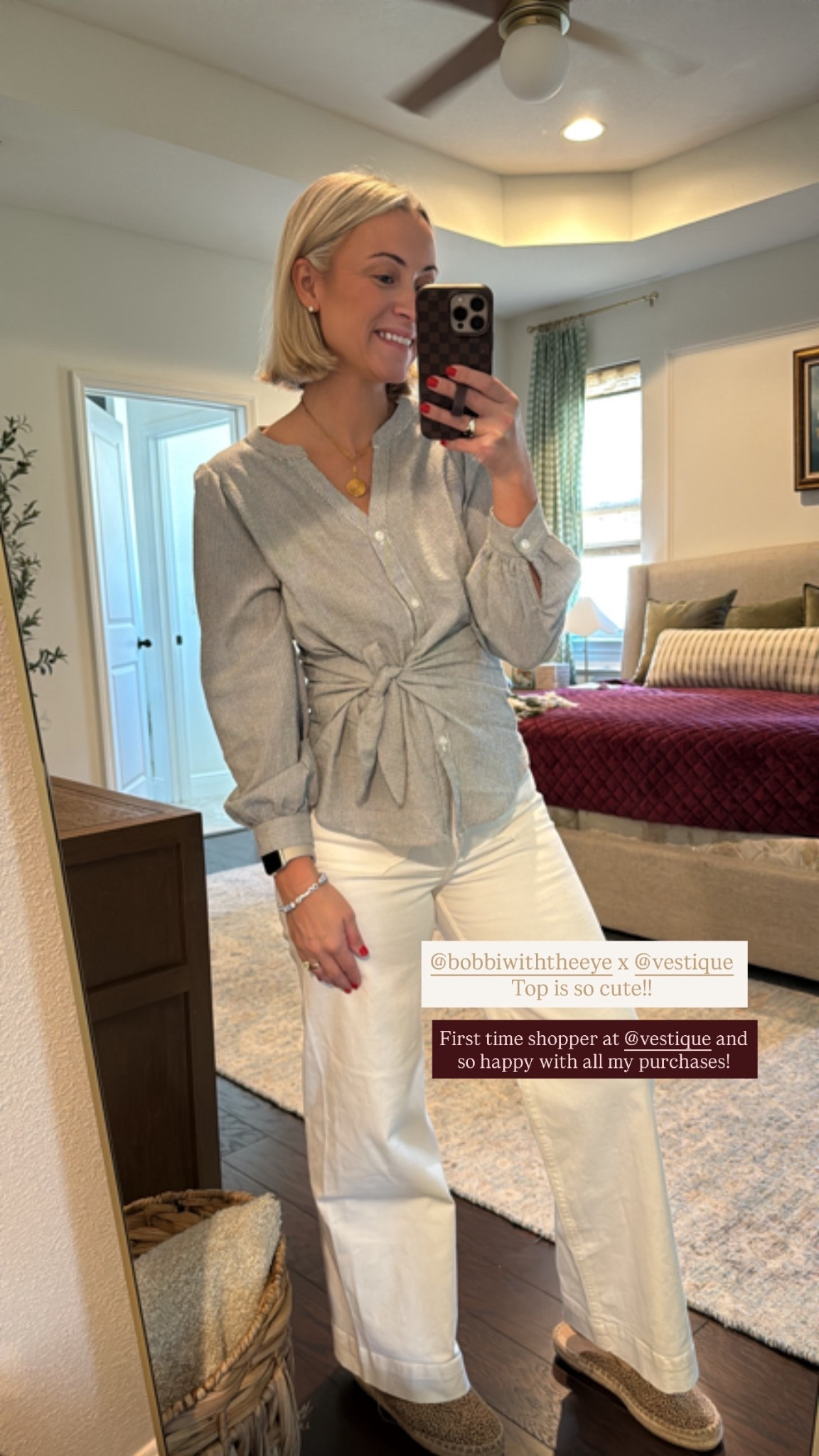 Such a flattering shirt that would look good on anyone!! And a great price 

#LTKmomlife #LTKgrwm #LTKSaleAlert
