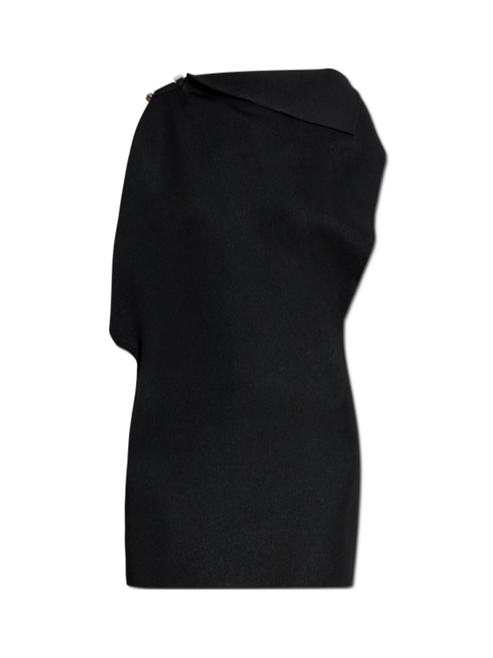 Jacquemus La Mini Robe Trapeze Cowl Neck Mini Dress | Senser US