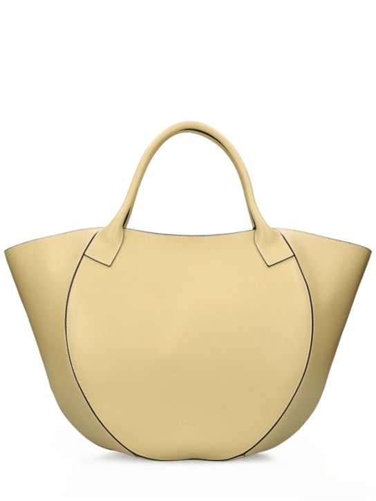 Mia leather tote bag | Luisaviaroma