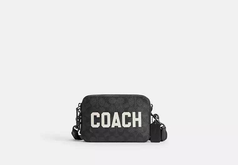Charter Crossbody Bag 19 In Signature Canvas With Coach Graphic | Coach (US)